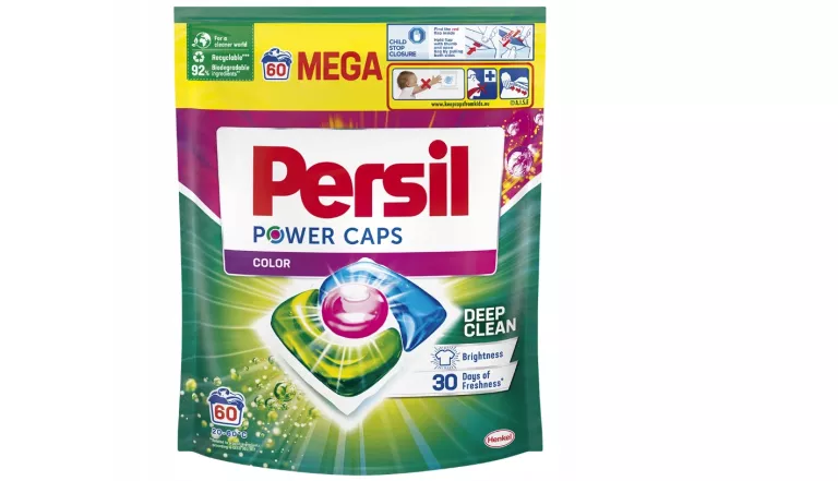 PERSIL POWER CAPS COLOR DEEP CLEAN KAPSUŁKI DO PRANIA 60 SZT