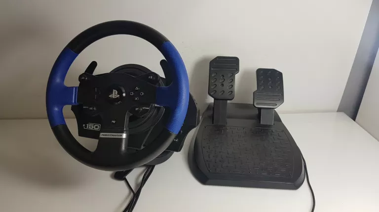 KIEROWNICA THRUSTMASTER T150 + 2 PEDAŁY – ZESTAW WYŚCIGOWY