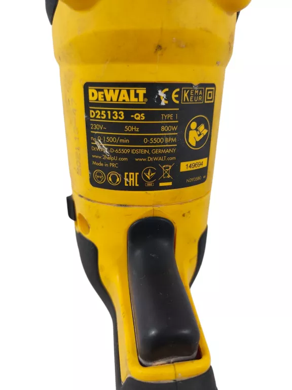 MŁOTOWIERTARKA DEWALT D25133 SDS PLUS 800 W