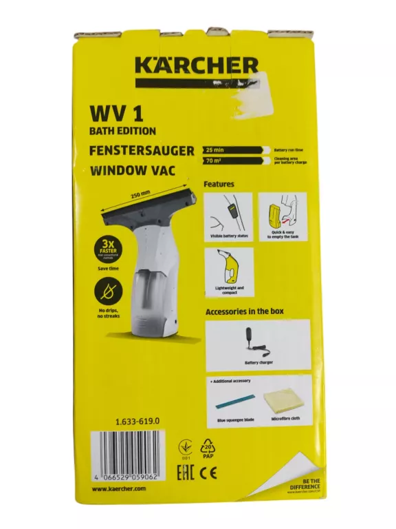 MYJKA DO OKIEN KARCHER WV 1 BATH EDITION