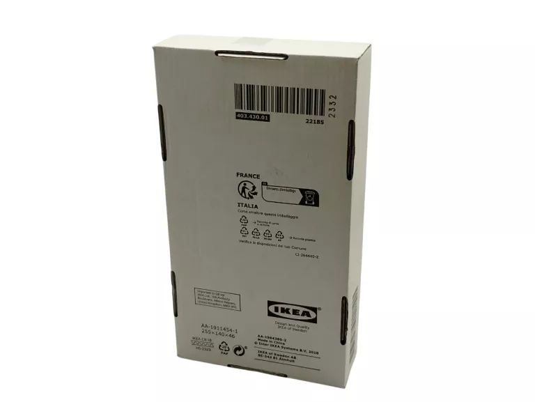 IKEA TILLAGD KOMPLET SZTUĆCÓW CZARNE 24 SZT.