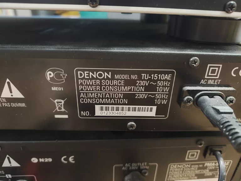 WIEŻA SEGMENT DENON 2X PMA-510AE + TU-1510AE + PILOT