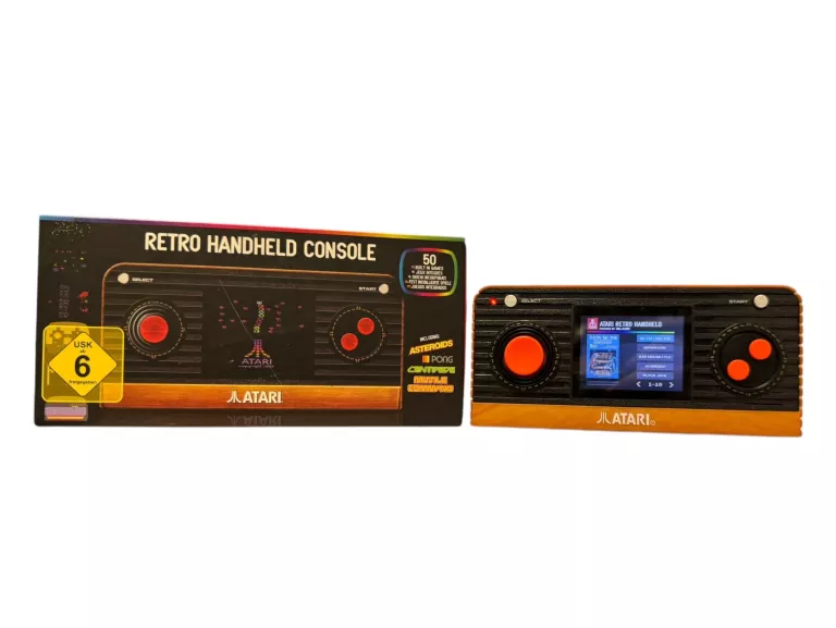 KONSOLA PRZENOŚNA ATARI RETRO HANDHELD 50 GIER