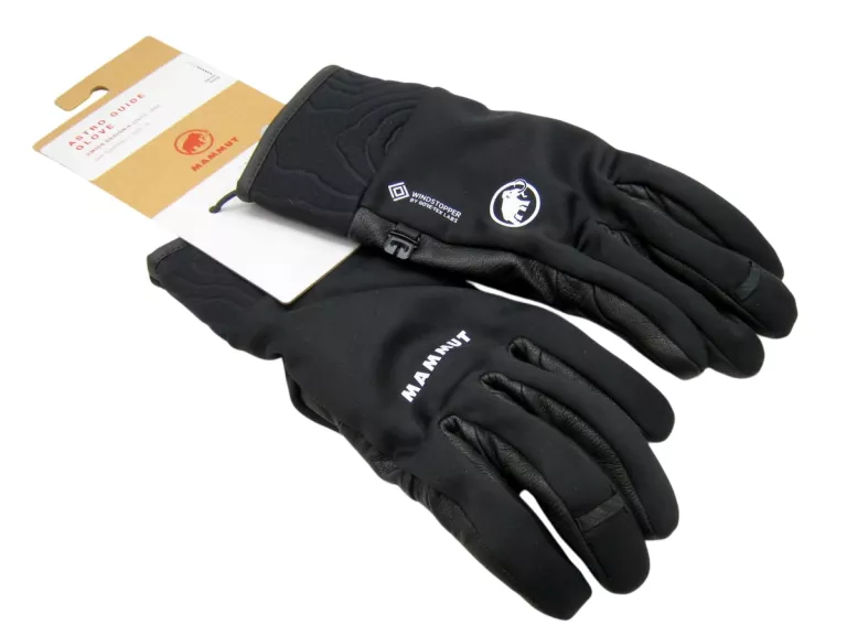 RĘKAWICZKI MAMMUT ASTRO GLOVE CZARNE  ROZM.9