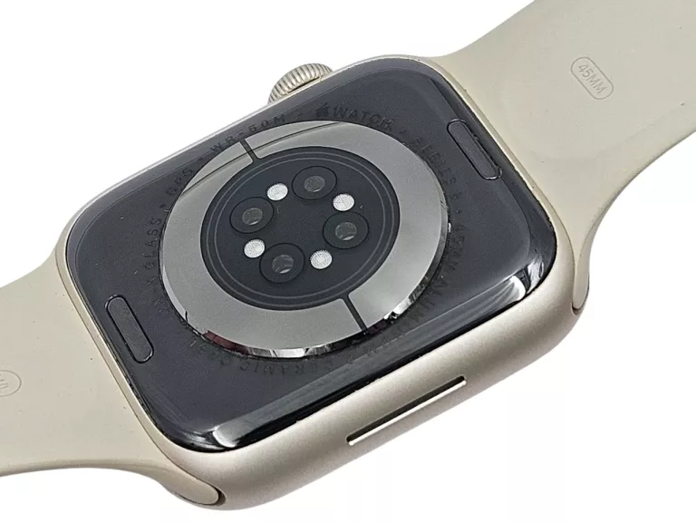 SMARTWATCH APPLE WATCH 8 GPS 45MM KSIĘŻYCOWA POŚWIATA BAT.100%