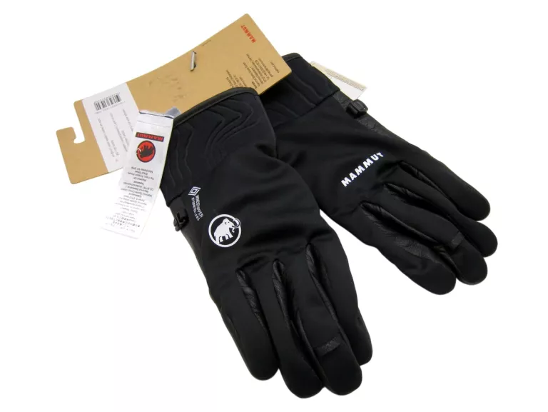 RĘKAWICZKI MAMMUT ASTRO GLOVE CZARNE  ROZM.8