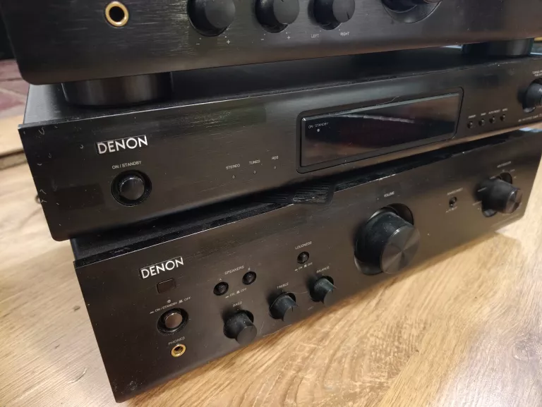 WIEŻA SEGMENT DENON 2X PMA-510AE + TU-1510AE + PILOT