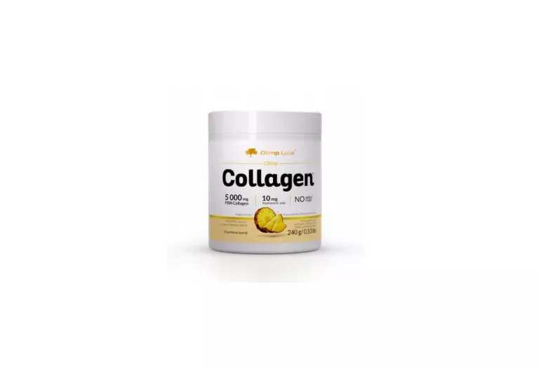 OLIMP COLLAGEN KOLAGEN 5000MG PROSZEK SMAK ANANASOWY, 240G