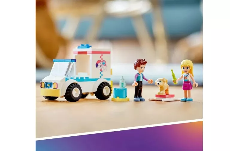 LEGO FRIENDS 41694 KARETKA KLINIKI DLA ZWIERZĄTEK