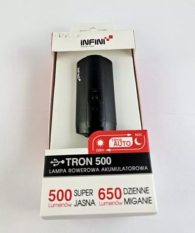 LAMPKA ROWEROWA INFINI TRON 500