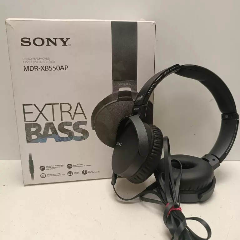 SŁUCHAWKI SONY MDR-XB550APA