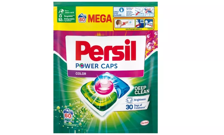 PERSIL KAPSUŁKI POWER CAPS COLOR 60 PRAŃ