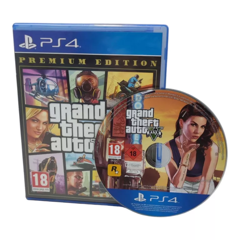 GRA PS4 GTA V PREMIUM EDITION (PL)