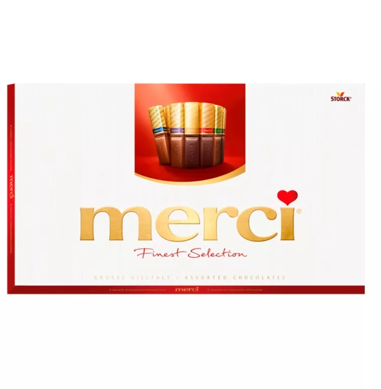 BOMBONIERKA MERCI FINEST SELECTION 400 G