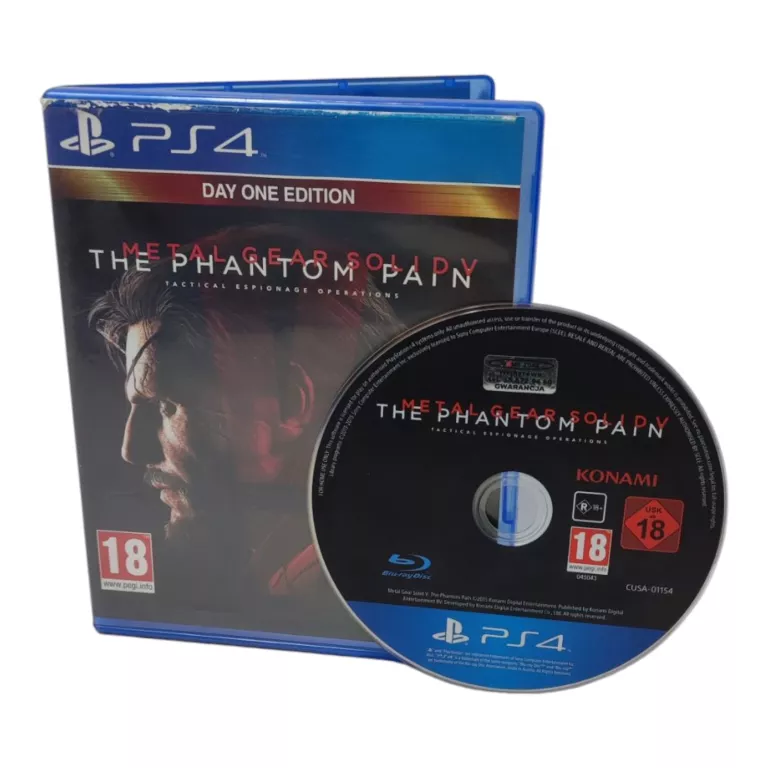 GRA PS4 METAL GEAR SOLID V: THE PHANTOM PAIN (DAY ONE EDITION)