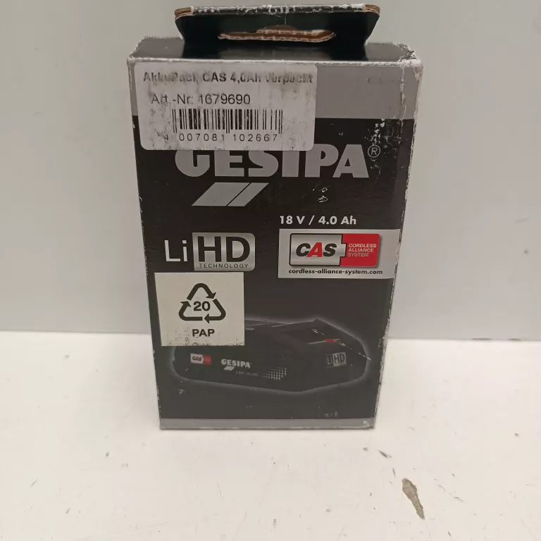 GESIPA BATERIA 18V 4.0AH