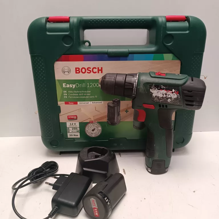 WKRĘTARKA BOSCH ZASILANIE AKUMULATOROWE 12 V EASYDRILL 1200 12V