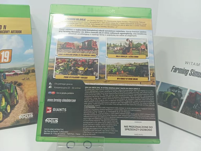 FARMING SIMULATOR 19 PREMIUM EDITION XONE