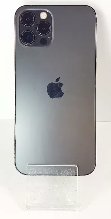 TELEFON APPLE IPHONE 12 PRO 256GB SILVER PĘKNIETY EKRAN