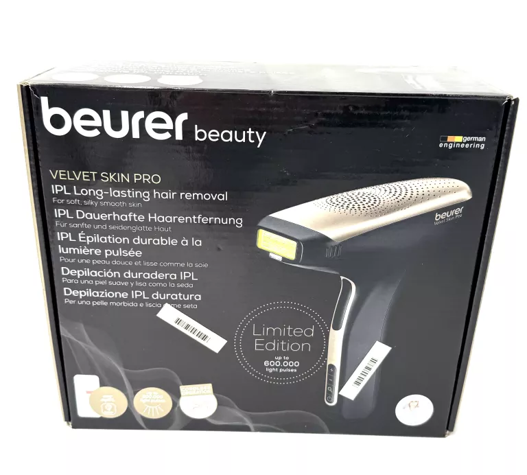 DEPILATOR LASEROWY BEURER BEAUTY VELVET SKIN PRO / KOMPLET