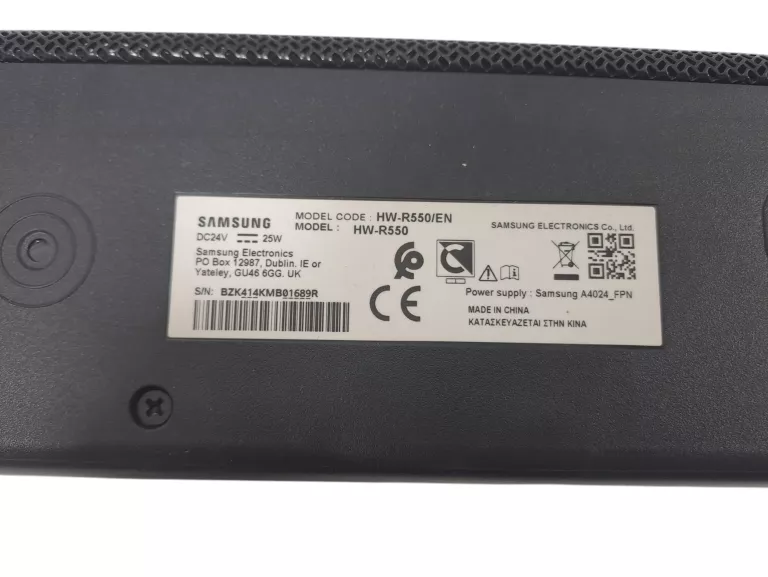 SOUNDBAR SAMSUNG HW-R550
