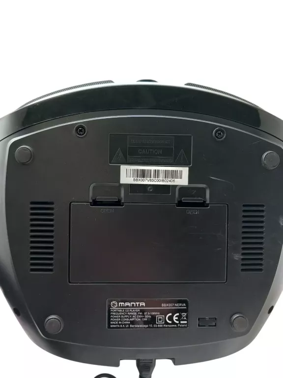 RADIOODTWARZACZ MANTA BBX007