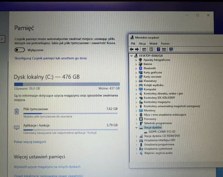 LAPTOP DELL INSPIRON 5758 (17,3", INTEL CORE I7-5500U, 8GB /500GB) SZARY