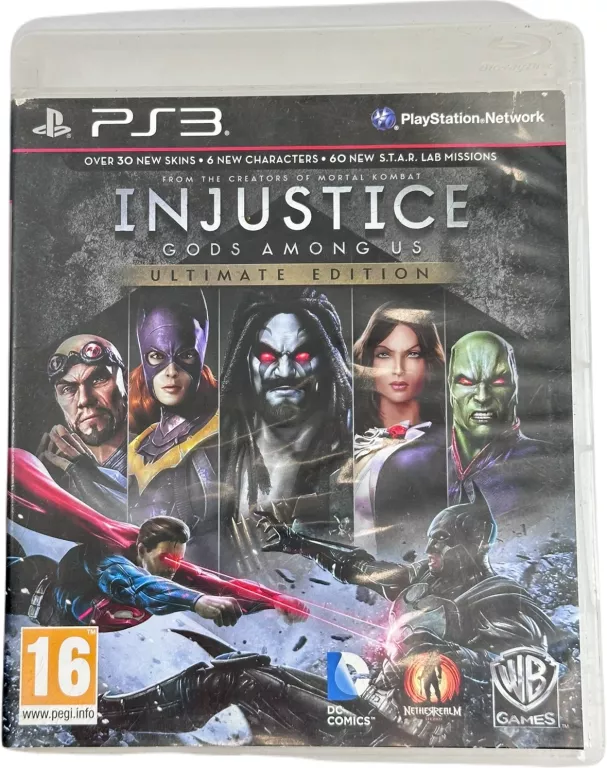 GRA INJUSTICE: GODS AMONG US ULTIMATE EDITION NA KONSOLĘ PLAYSTATION 3