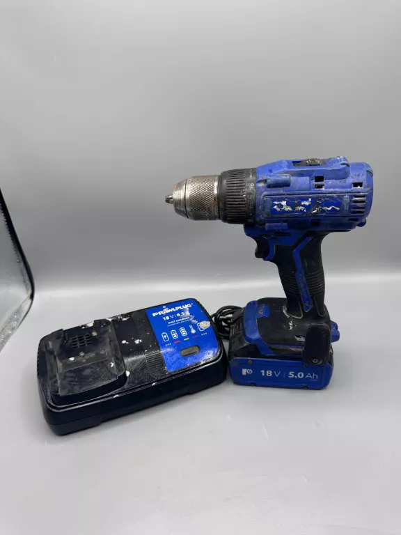 WKRĘTARKA RAWLPLUG + AKUMULATOR 5.0AH + ŁADOWARKA