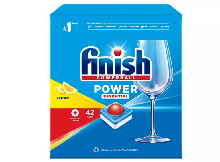 FINISH POWER ESSENTIAL LEMON TABLETKI DO ZMYWARKI 42 SZTUKI