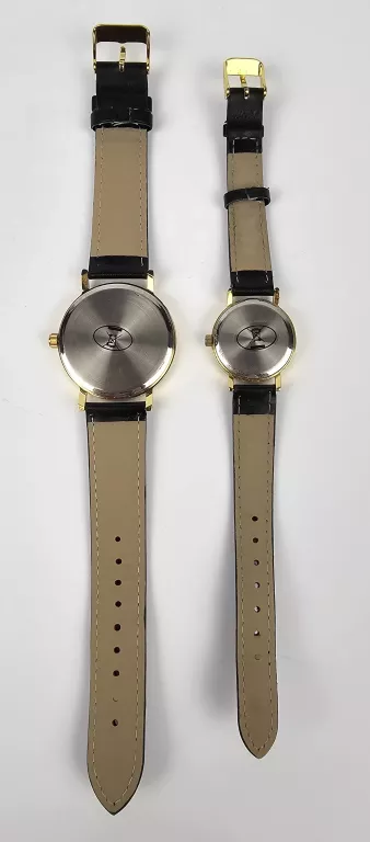 ZESTAW ZEGARKÓW EIGER HERRNUWATCH POZŁACANY / KWARCOWY