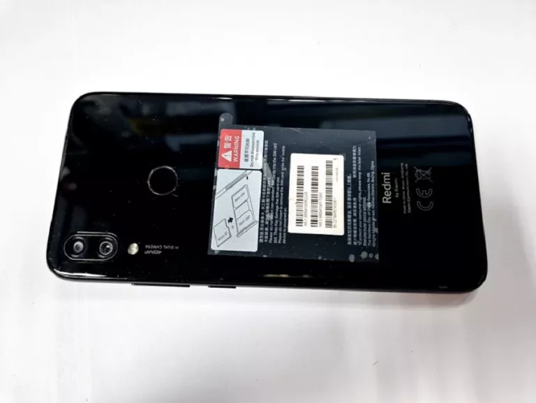 TELEFON XIAOMI REDMI NOTE 7 4GB/64GB/48MPX NIE WŁACZA SIĘ BATERIA USZKODZO