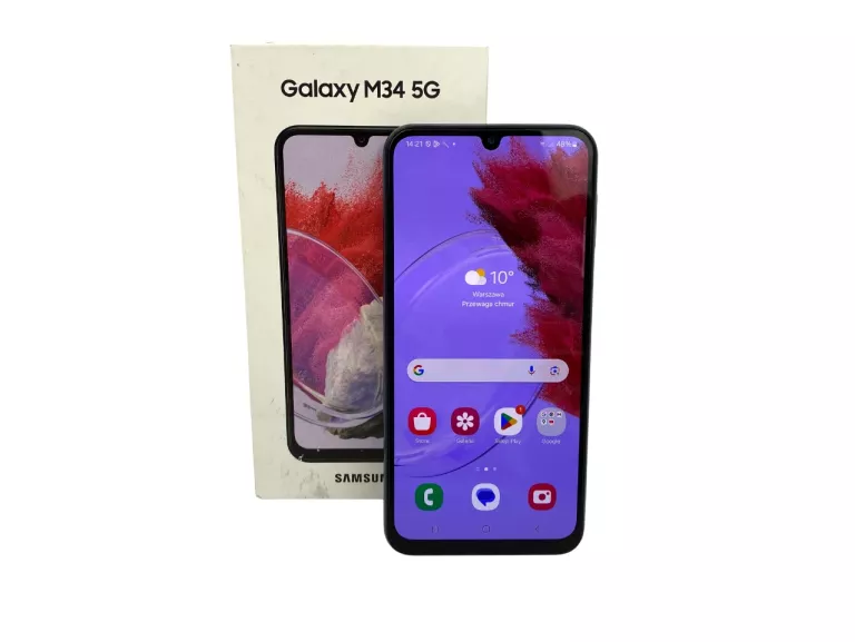 TELEFON SAMSUNG GALAXY M34 5G 6/128GB 6.5" 120HZ GW!