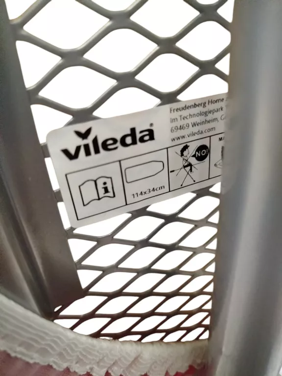 DESKA DO PRASOWANIA VILEDA 114 / 34