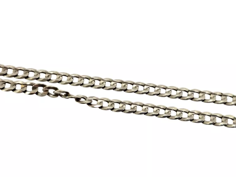 SREBRNY ŁAŃCUSZEK Z KRZYŻYKIEM 925 10,25 G 45 CM