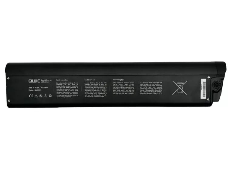 AKUMULATOR ROWEROWY QWIC PREMIUM-INTER BA00130 540WH