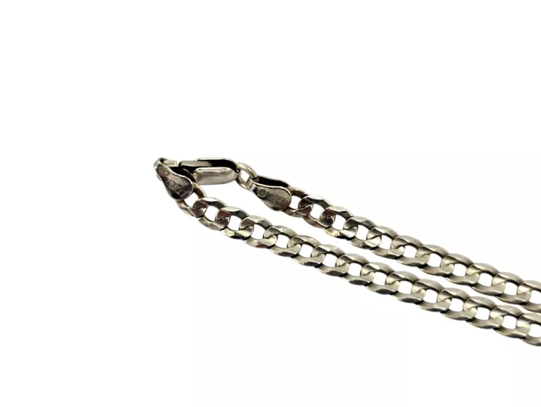 SREBRNY ŁAŃCUSZEK Z KRZYŻYKIEM 925 10,25 G 45 CM