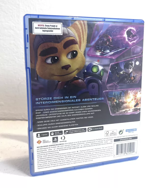 GRA NA PS5 RATCHET CLANK