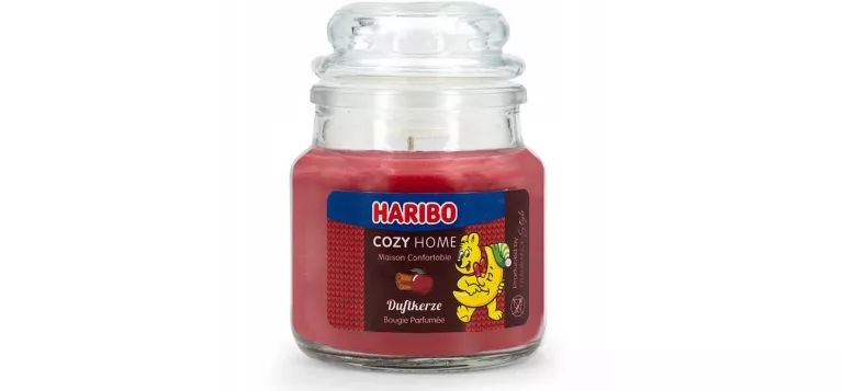 MAŁA ŚWIECA COZY HOME HARIBO 85G