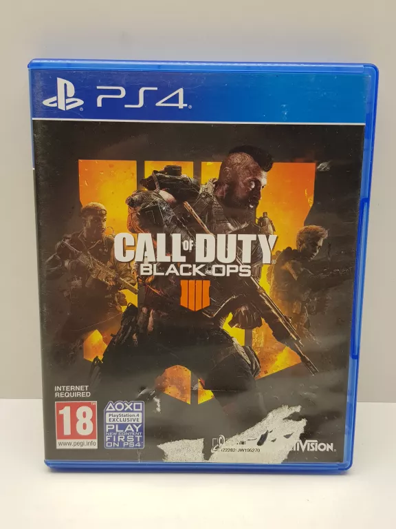 GRA PS4 CALL OF DUTY BLACK OPS 4 IIII