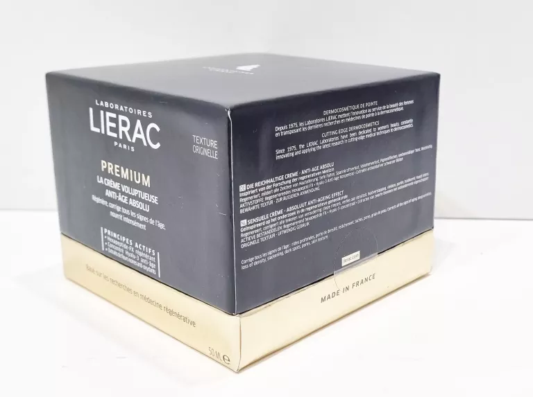 LIERAC PREMIUM ODŻYWCZY KREM PRZECIWSTARZENIOWY 50ML