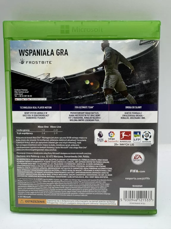 FIFA 18 XBOX ONE