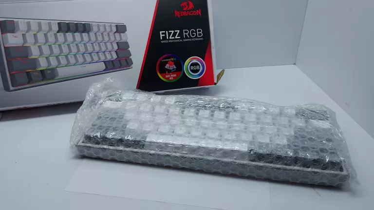 KLAWIATURA REDRAGON K617 FIZZ RGB BIAŁY