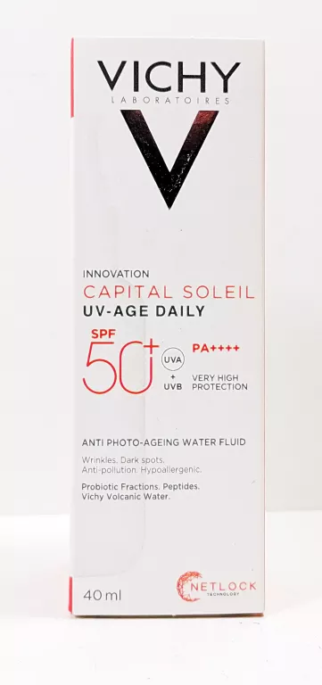 VICHY CAPITAL SOLEIL UV-AGE DAILY FLUID PRZECIW STARZENIU 50 SPF