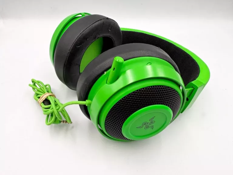 SŁUCHAWKI NAUSZNE RAZER KRAKEN PRO V2 GREEN OVAL