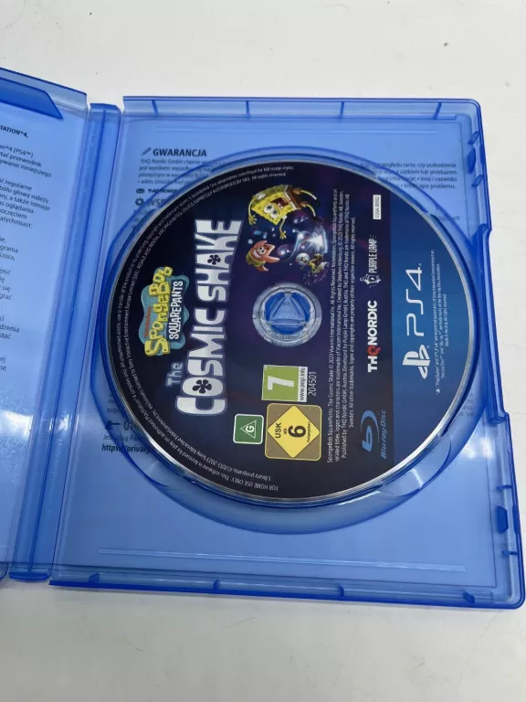 GRA PS4 SPONGE BOB KANCIASTOPORTY COSMIC SHAKE