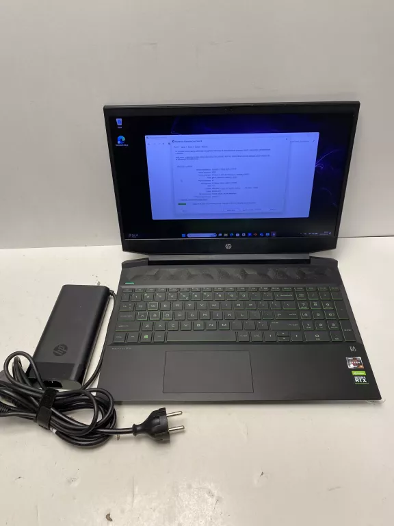 LAPTOP HP 15-EC2211NW R5 5600H 15,6' IPS FHD 8GB 512SSD RTX3050