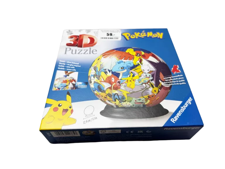 RAVENSBURGER PUZZLE 3D KULA: POKEMON 72 ELEM