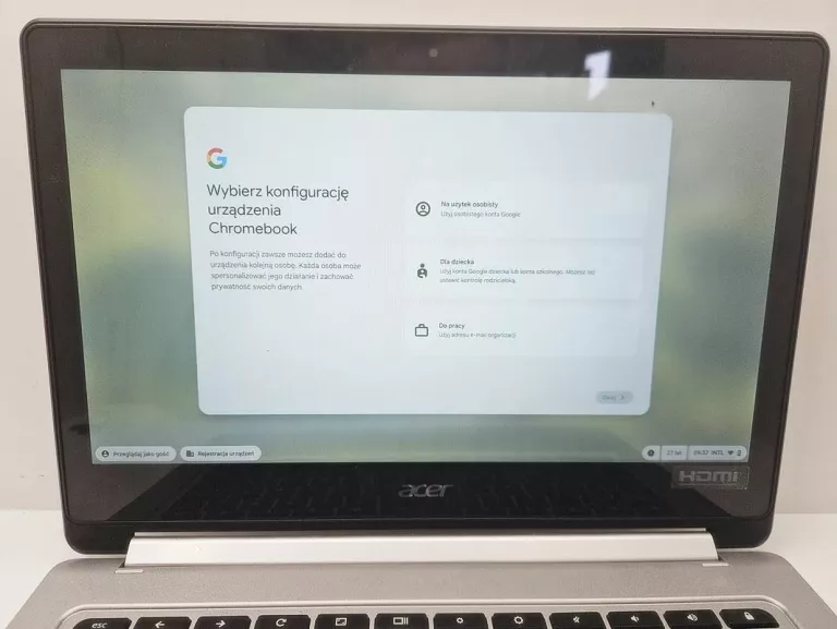 LAPTOP ACER CHROMEBOOK R13 CB5-312T N16Q10