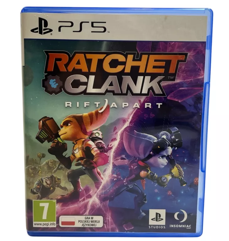 GRA NA KONSOLĘ PS5 RATCHET&CLANK RIFT APART